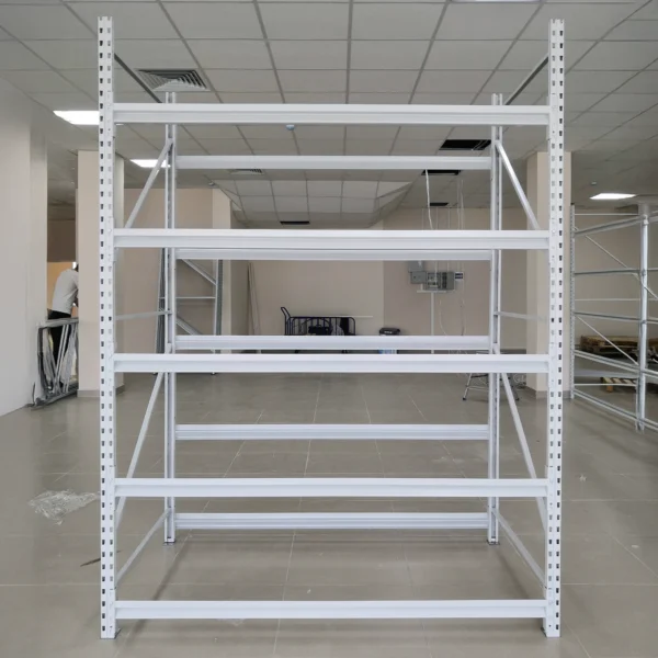 Стеллаж грузовой 2500х2500х800, 3 яруса с оцинкованным настилом